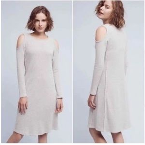 Thermal Grey Cold Shoulder Dress